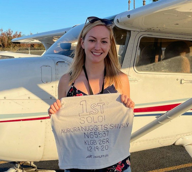 Aces High student milestone