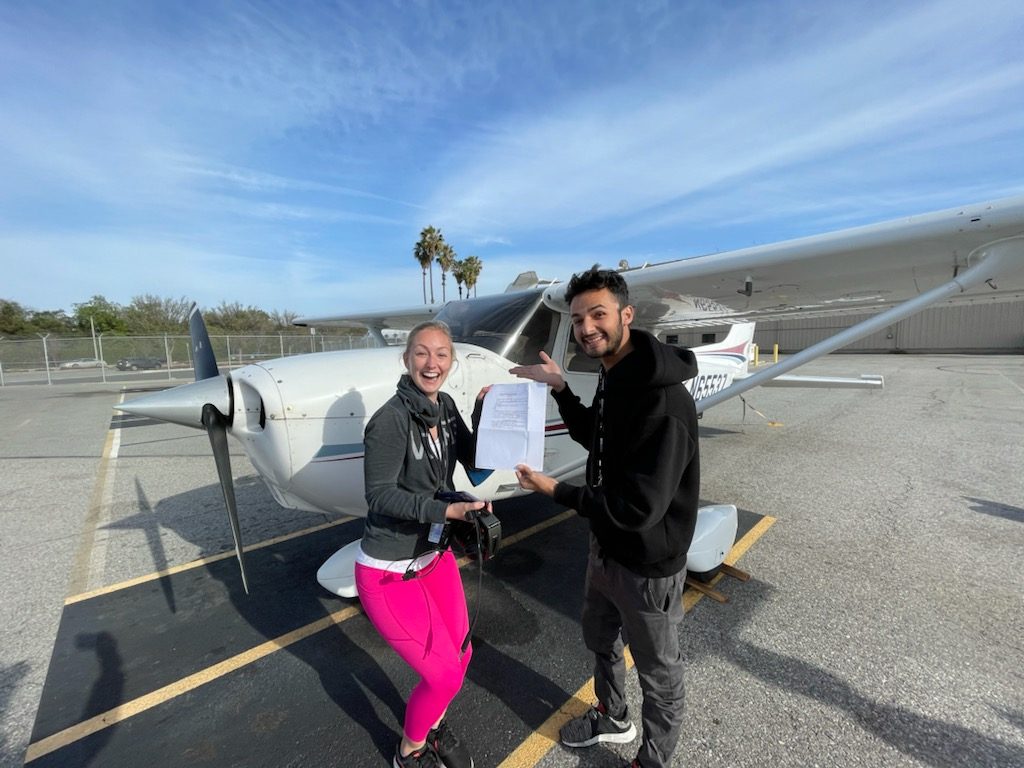 Aces High student milestone