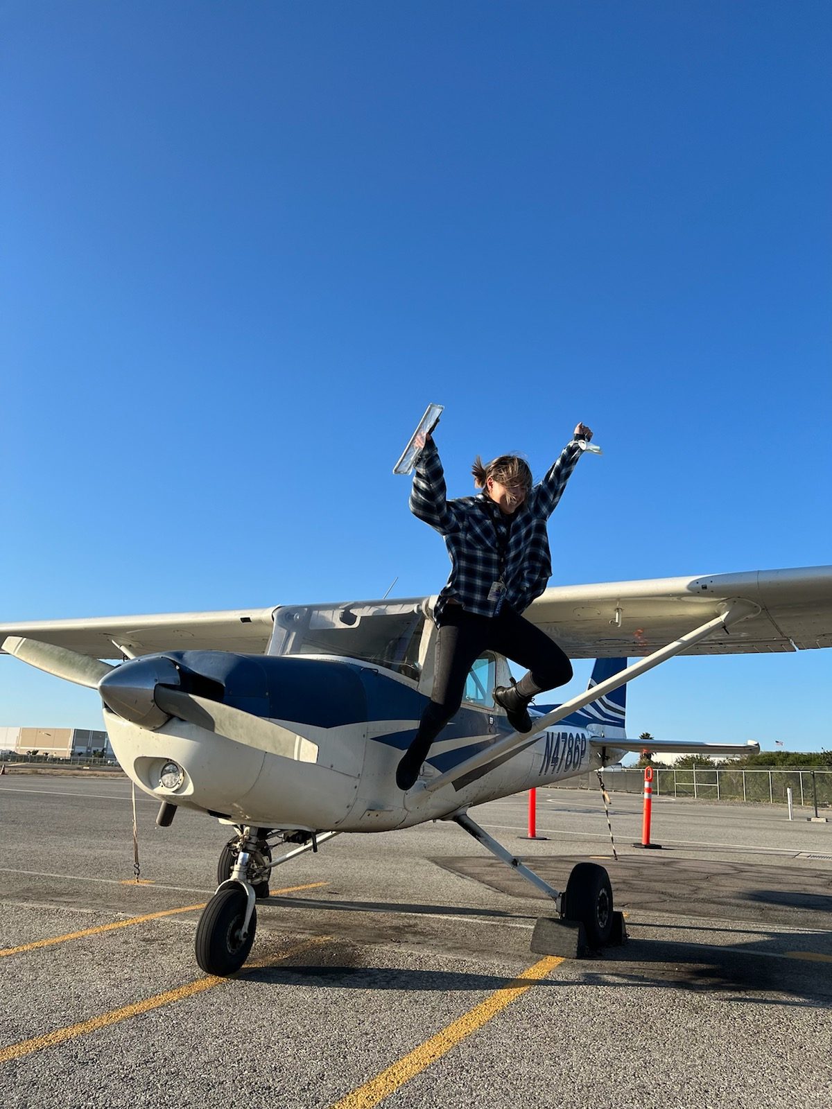 Aces High student milestone
