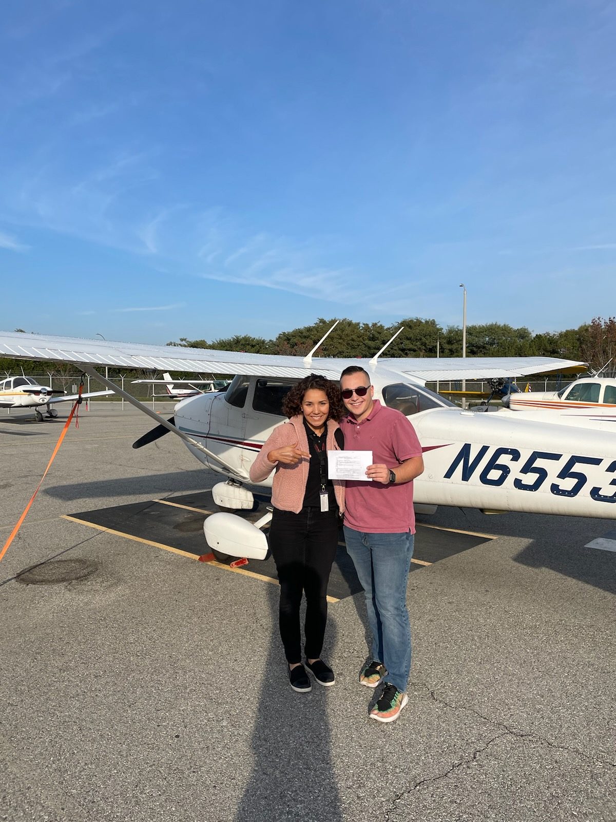 Aces High student milestone
