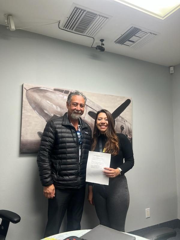 Aces High student milestone