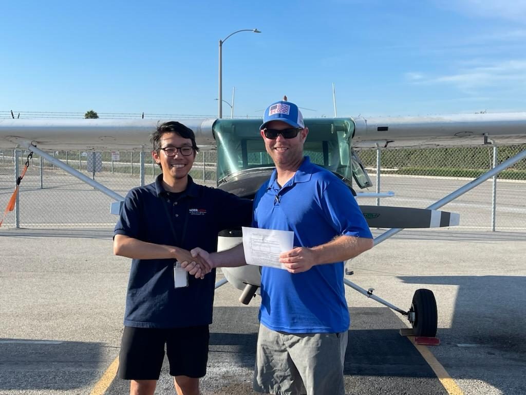Aces High student milestone
