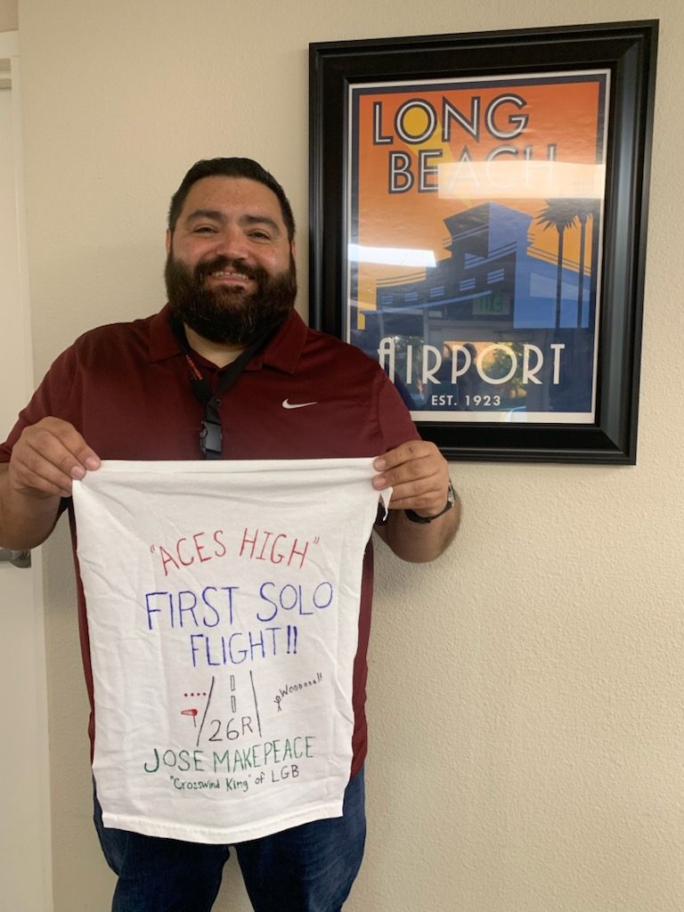 Aces High student milestone