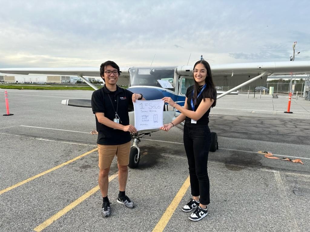 Aces High student milestone