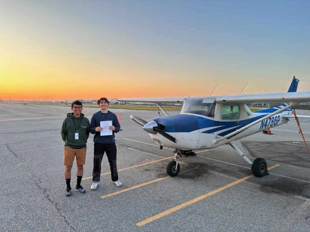 Aces High student milestone