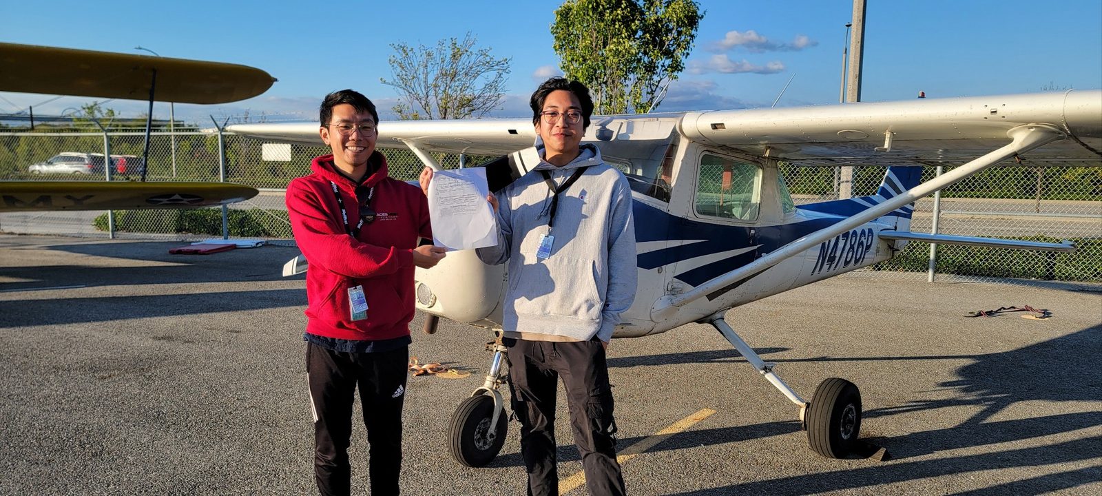 Aces High student milestone