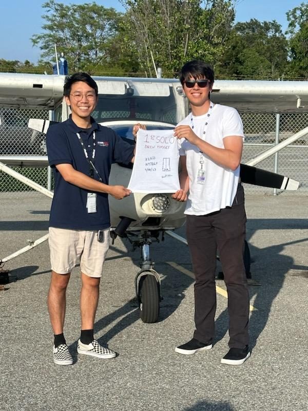 Aces High student milestone