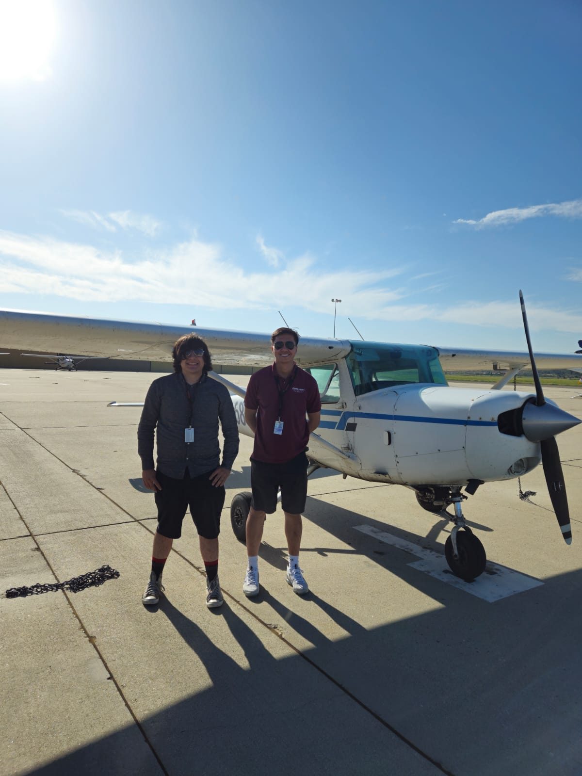Aces High student milestone