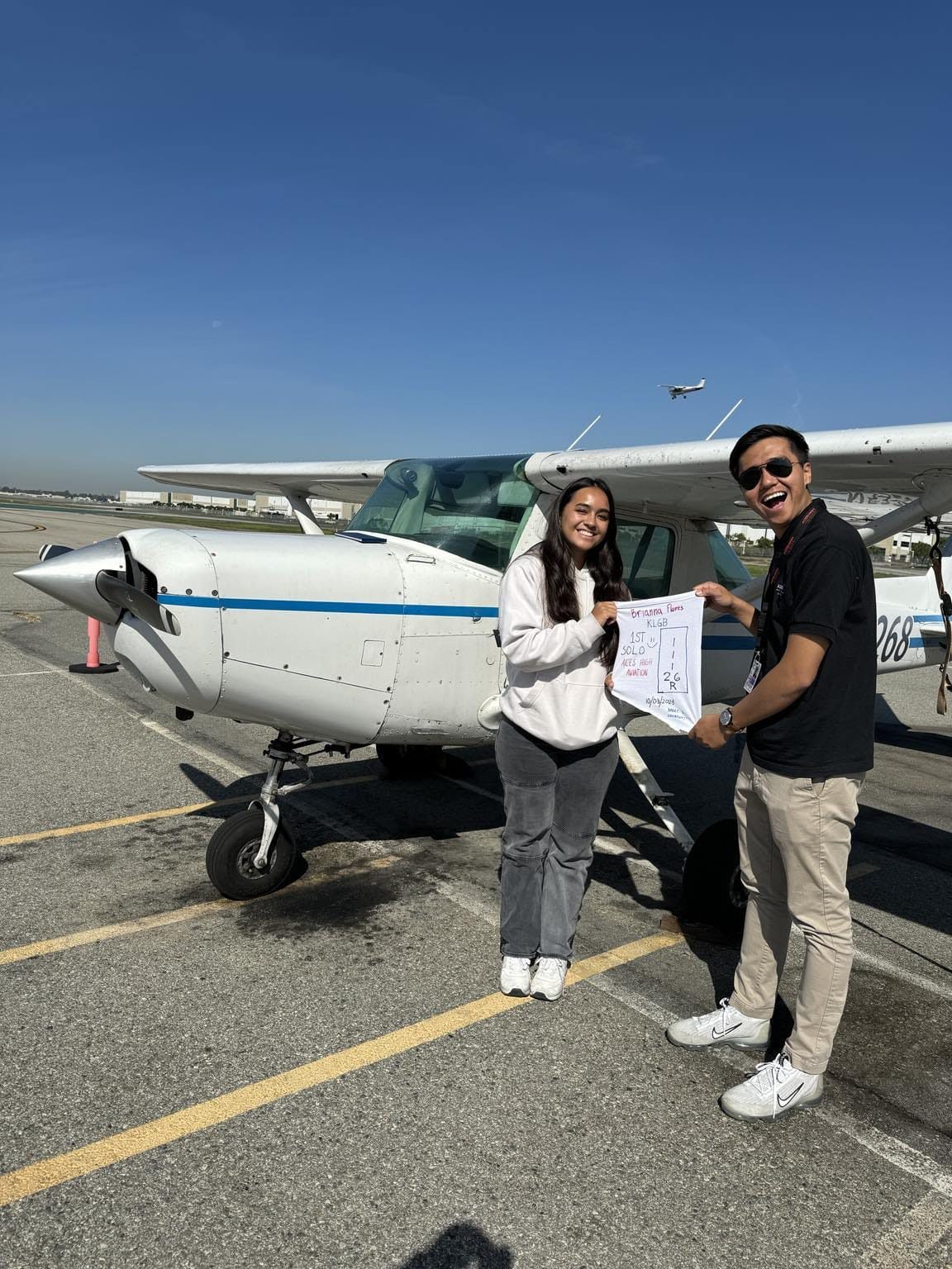 Aces High student milestone