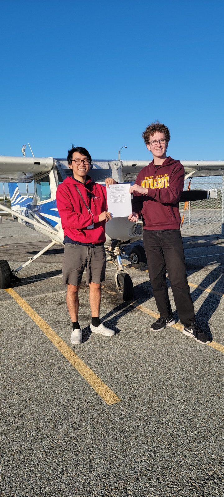 Aces High student milestone