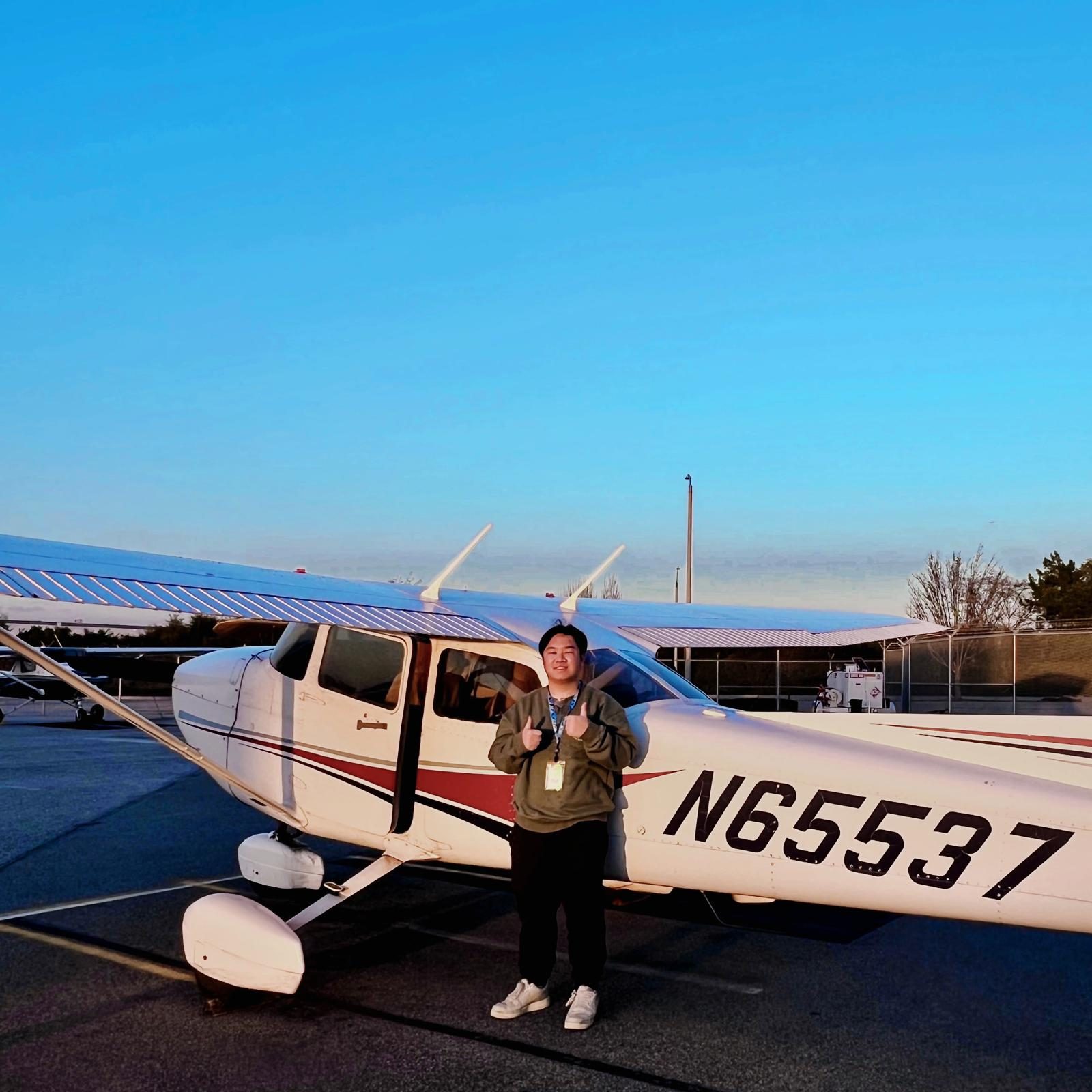 Aces High student milestone