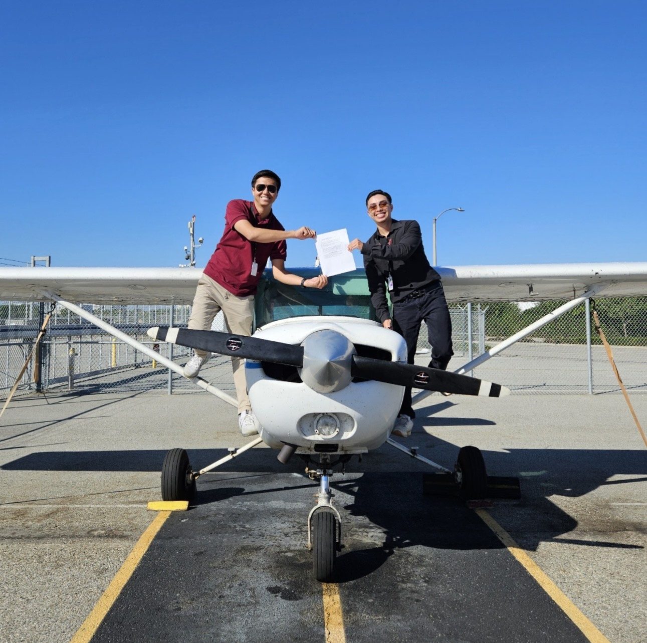 Aces High student milestone