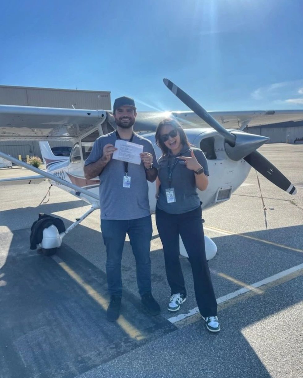 Aces High student milestone