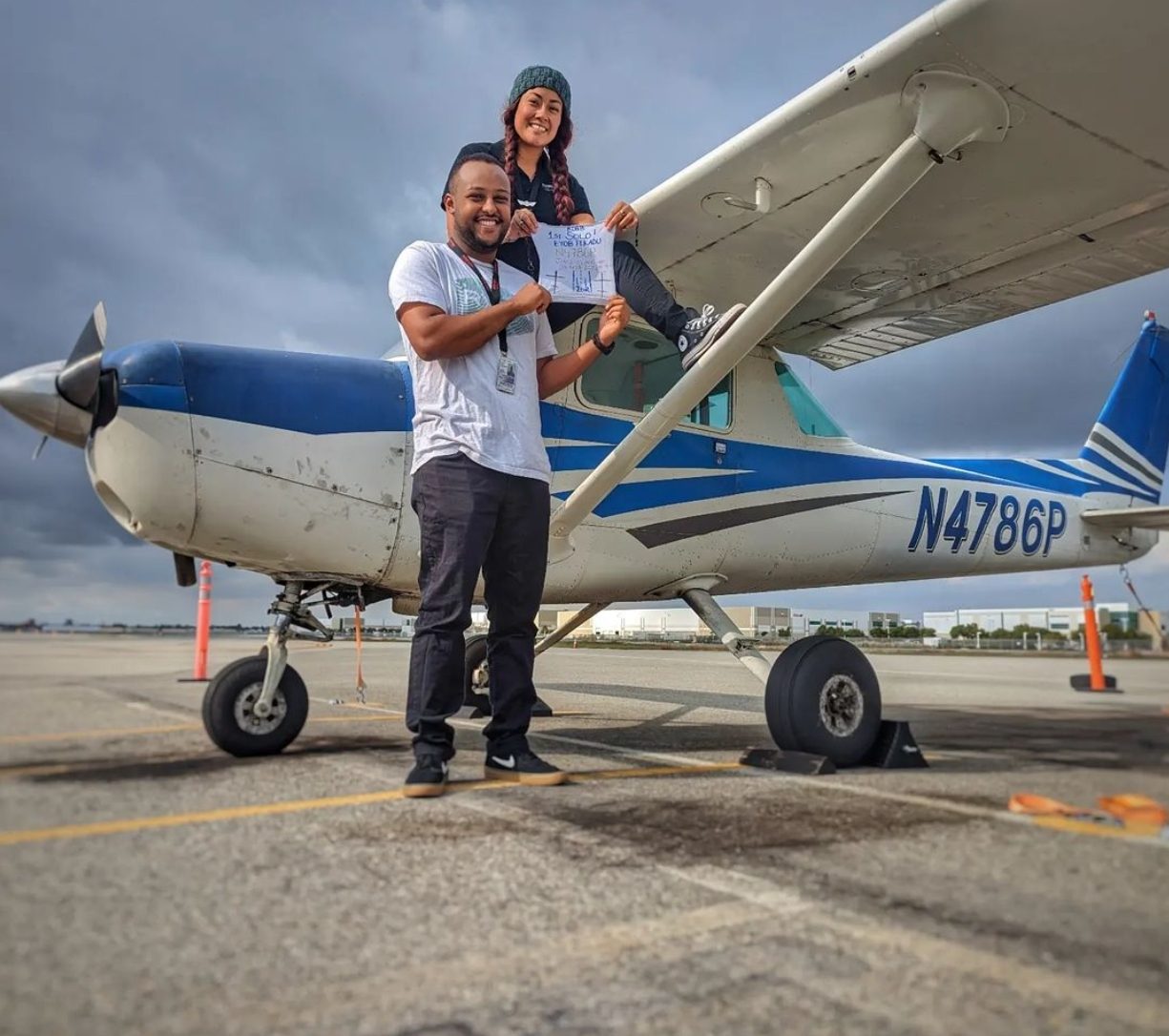 Aces High student milestone