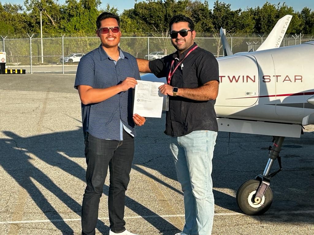 Aces High student milestone