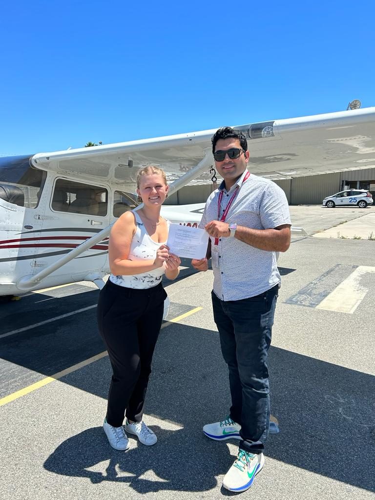 Aces High student milestone