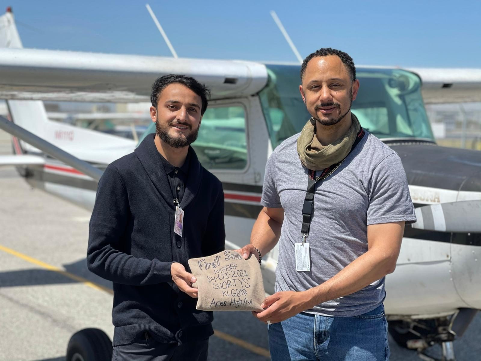 Aces High student milestone
