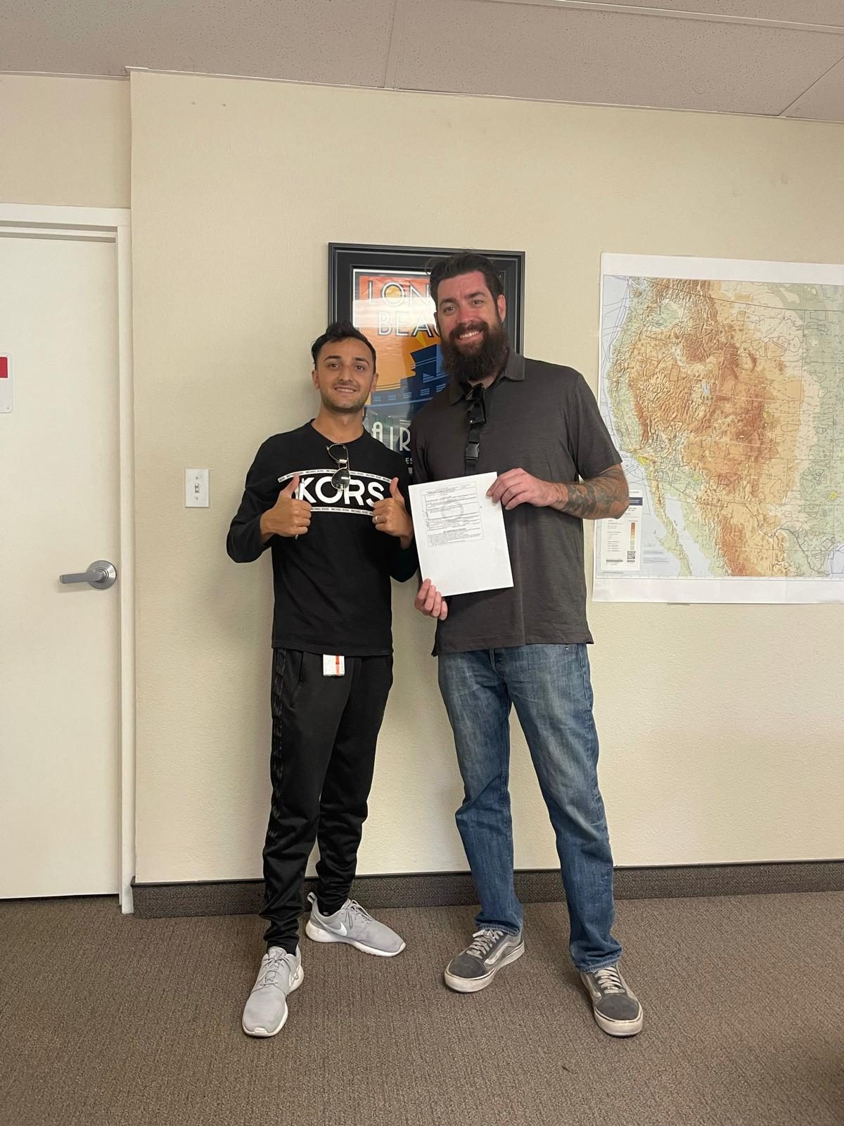Aces High student milestone