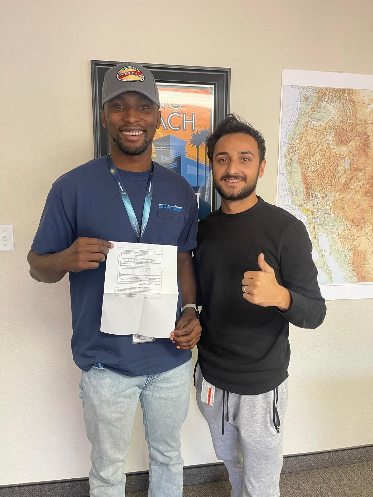 Aces High student milestone