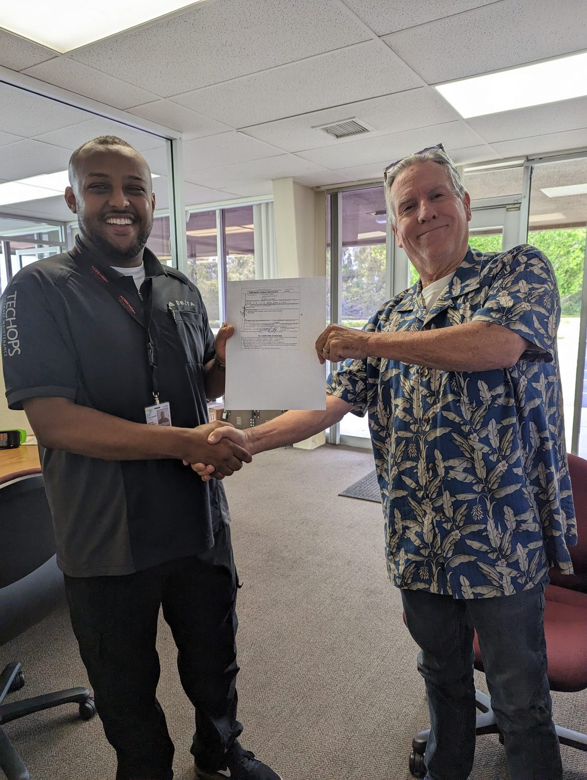 Aces High student milestone