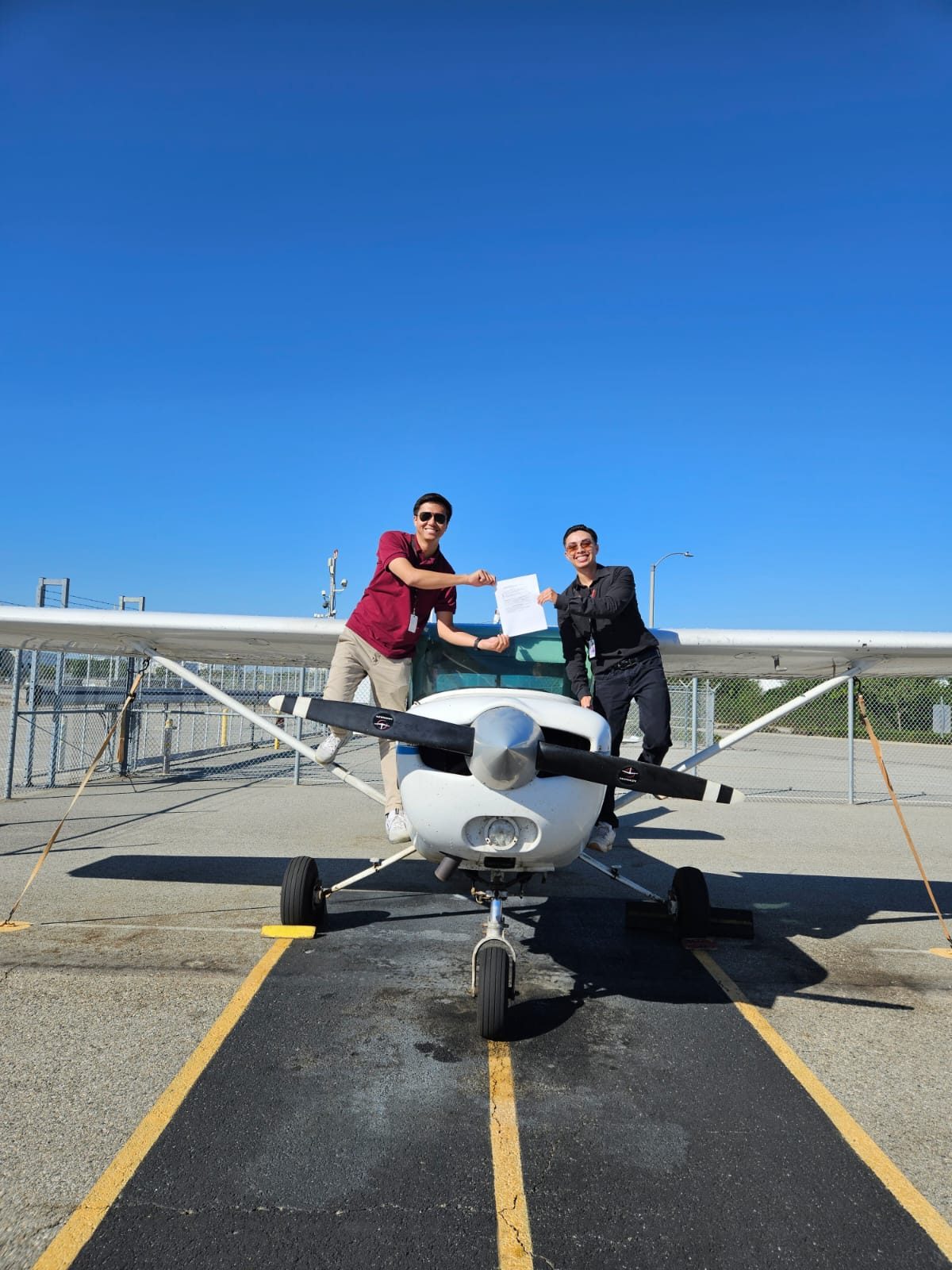Aces High student milestone
