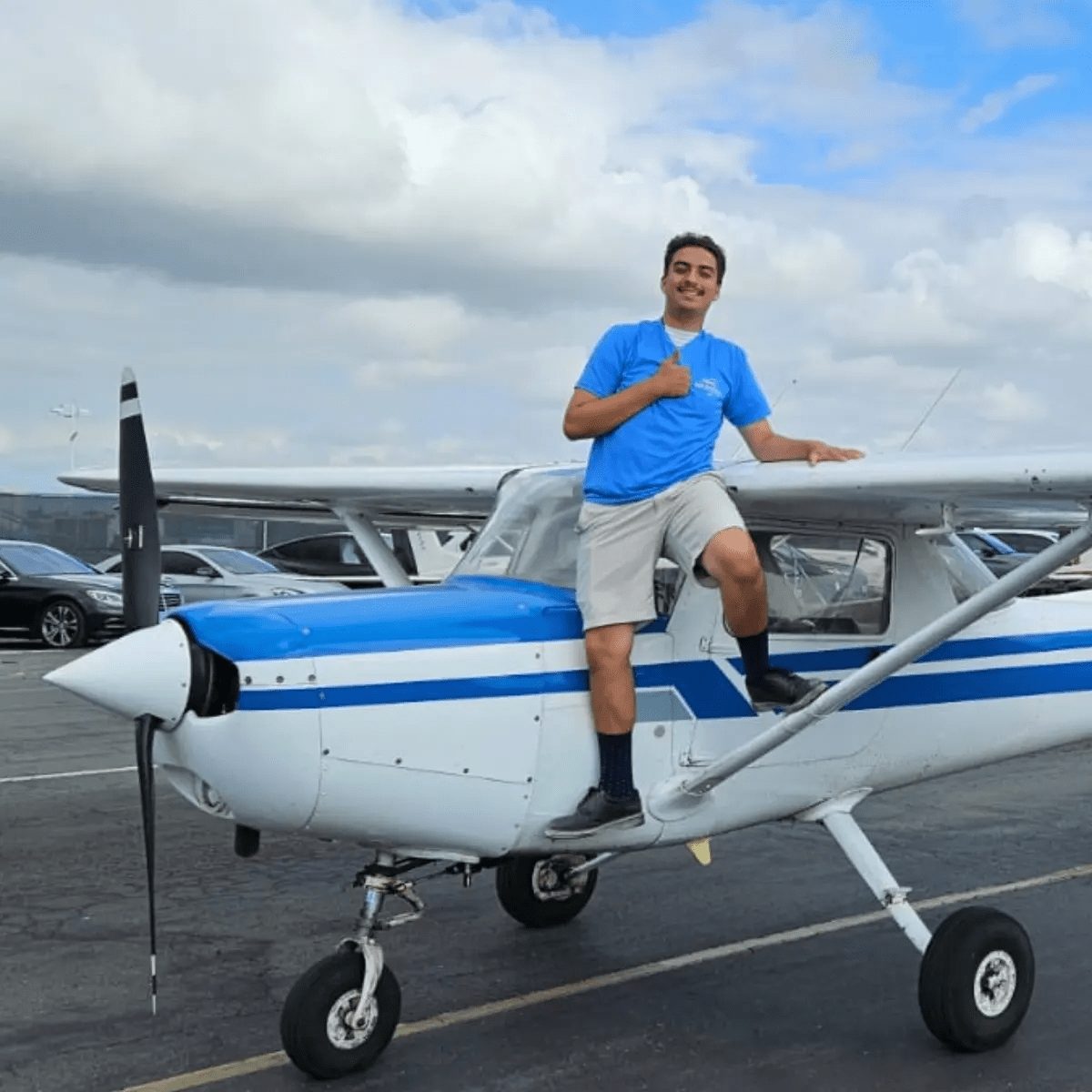 Aces High student milestone