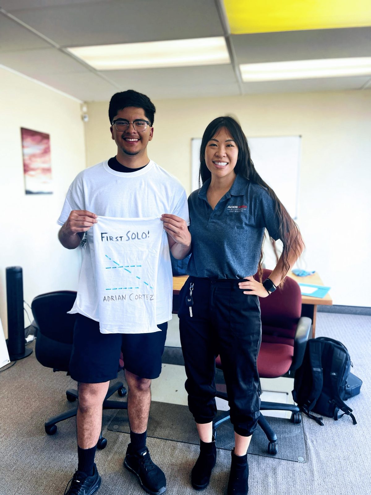Aces High student milestone