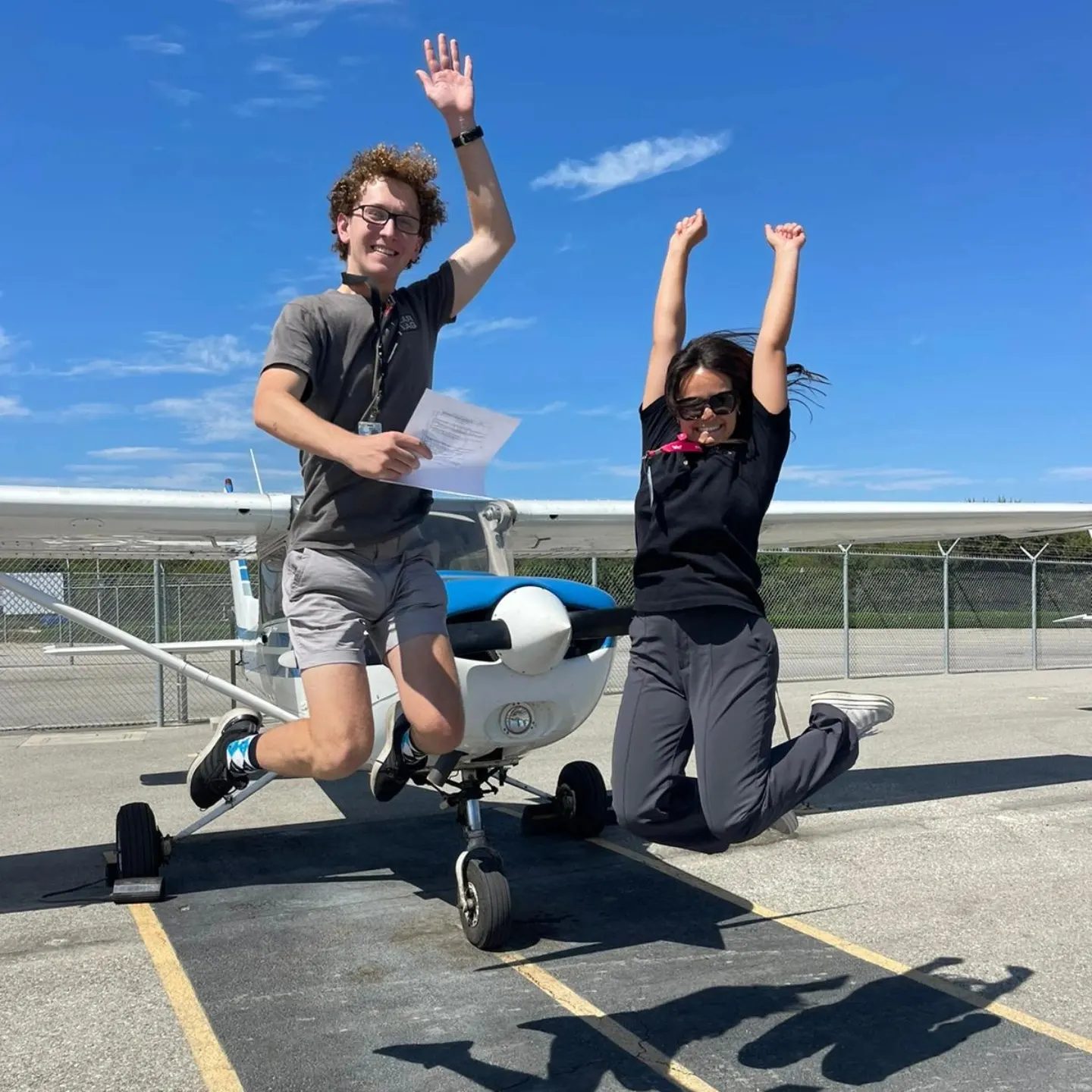 Aces High student milestone