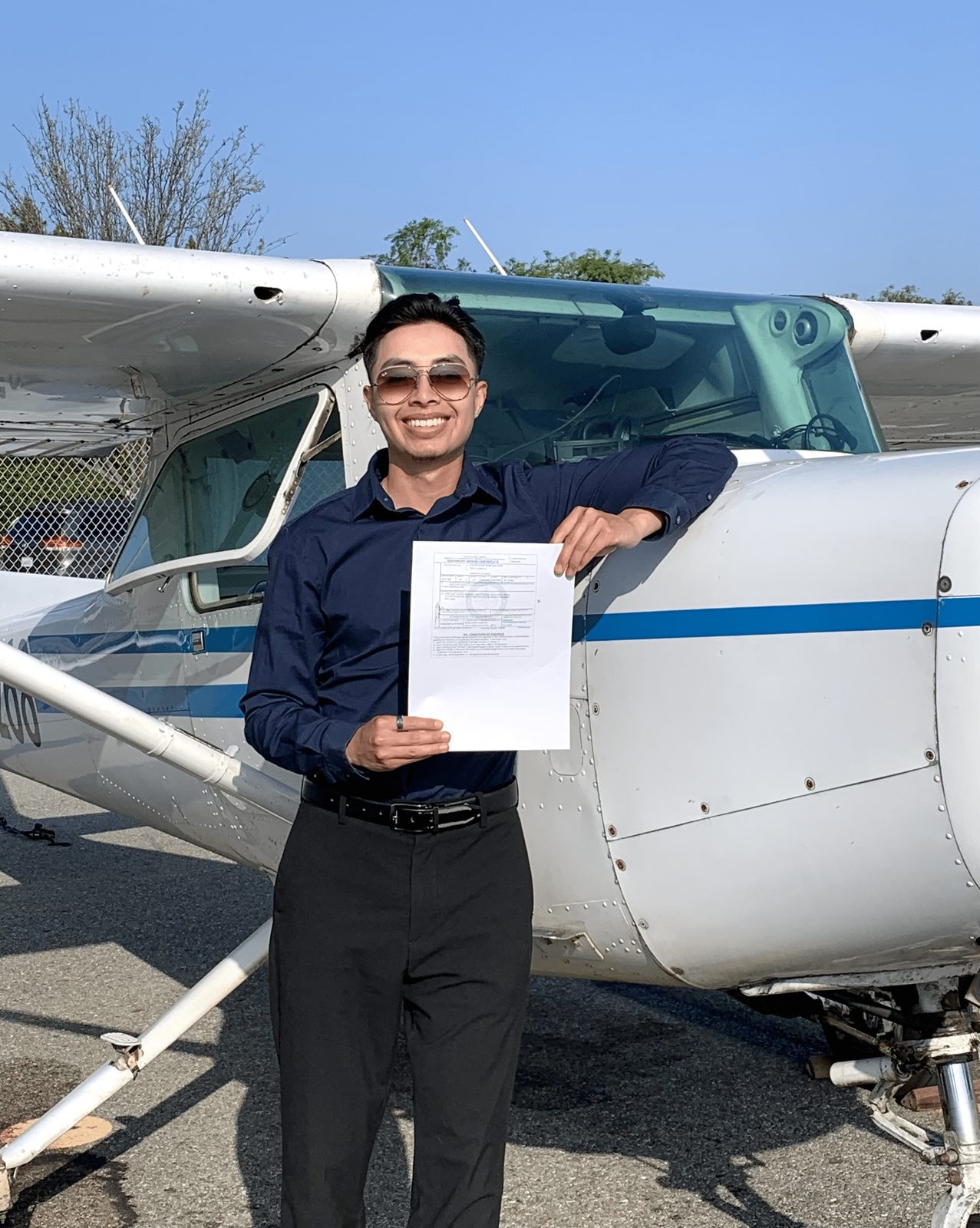 Aces High student milestone