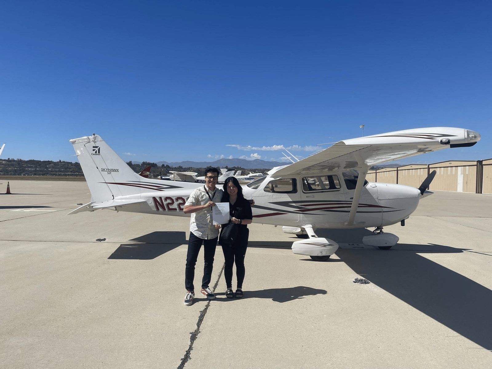 Aces High student milestone