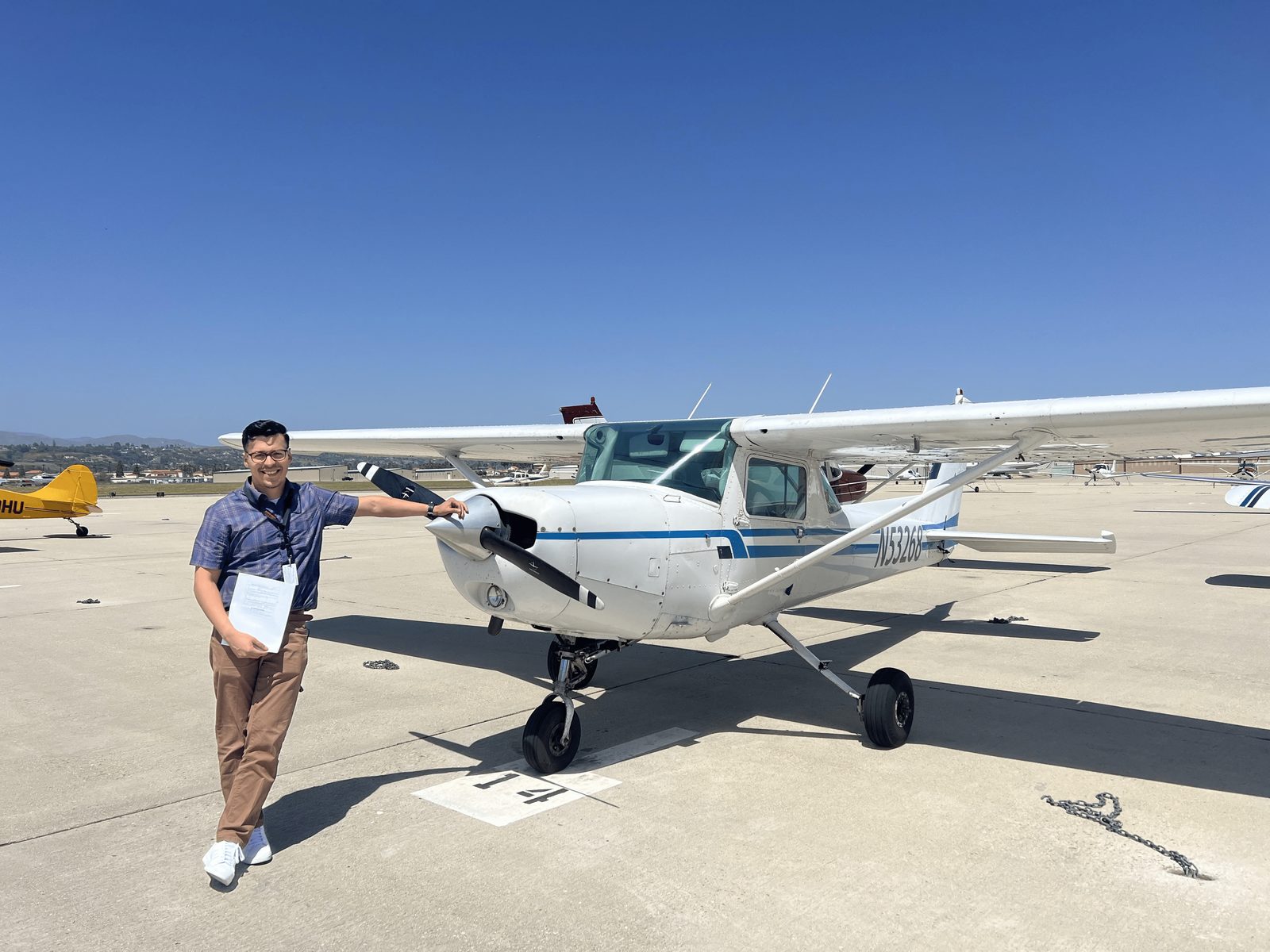 Aces High student milestone