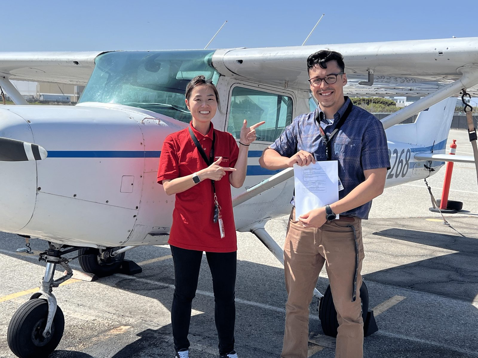 Aces High student milestone