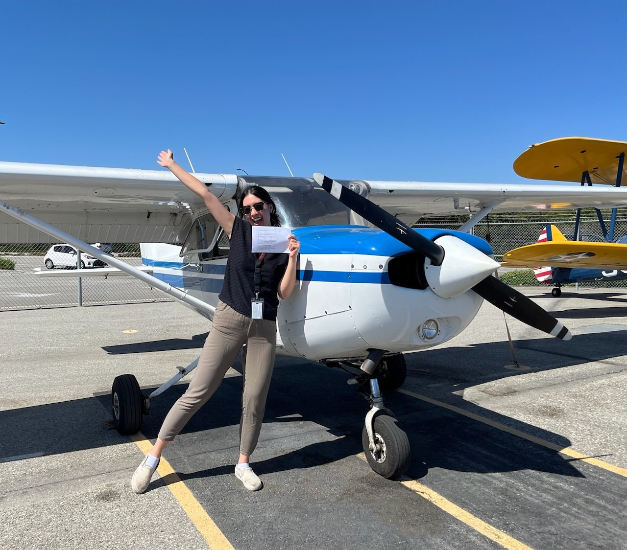 Aces High student milestone