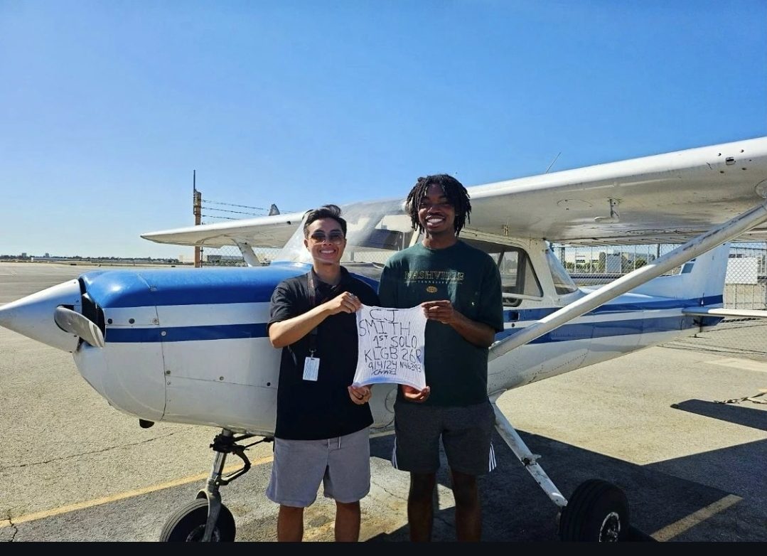 Aces High student milestone