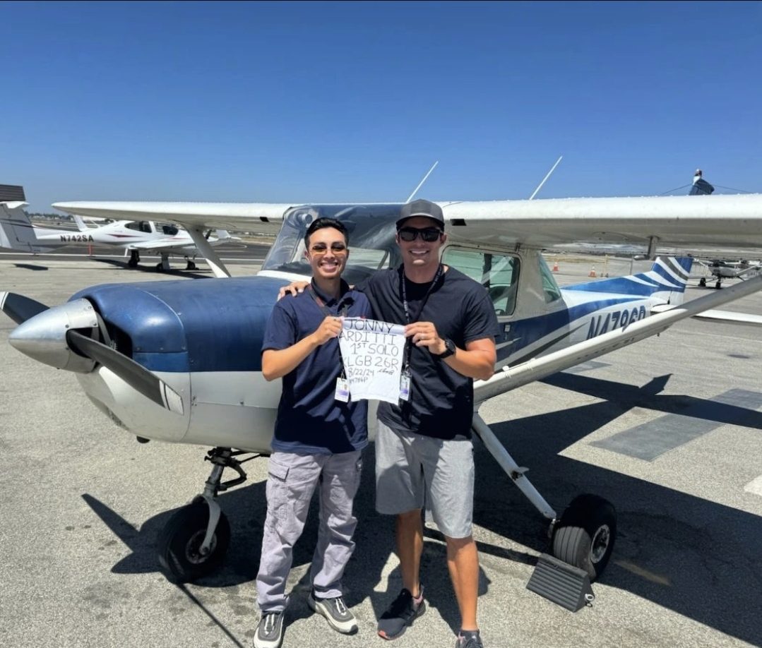 Aces High student milestone