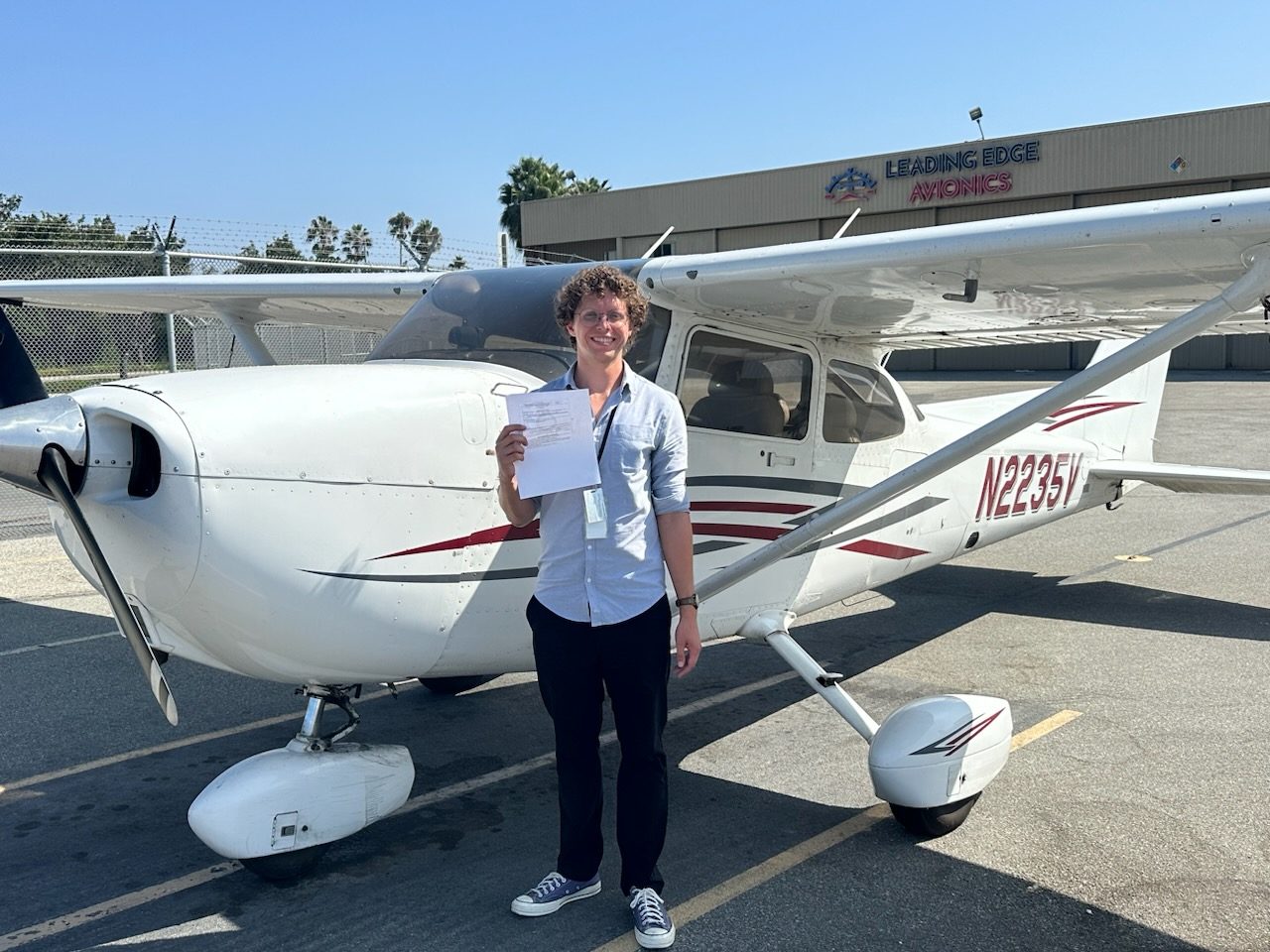 Aces High student milestone