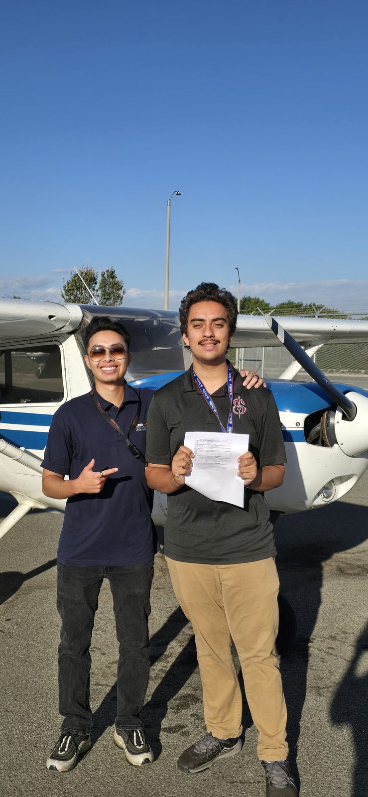 Aces High student milestone