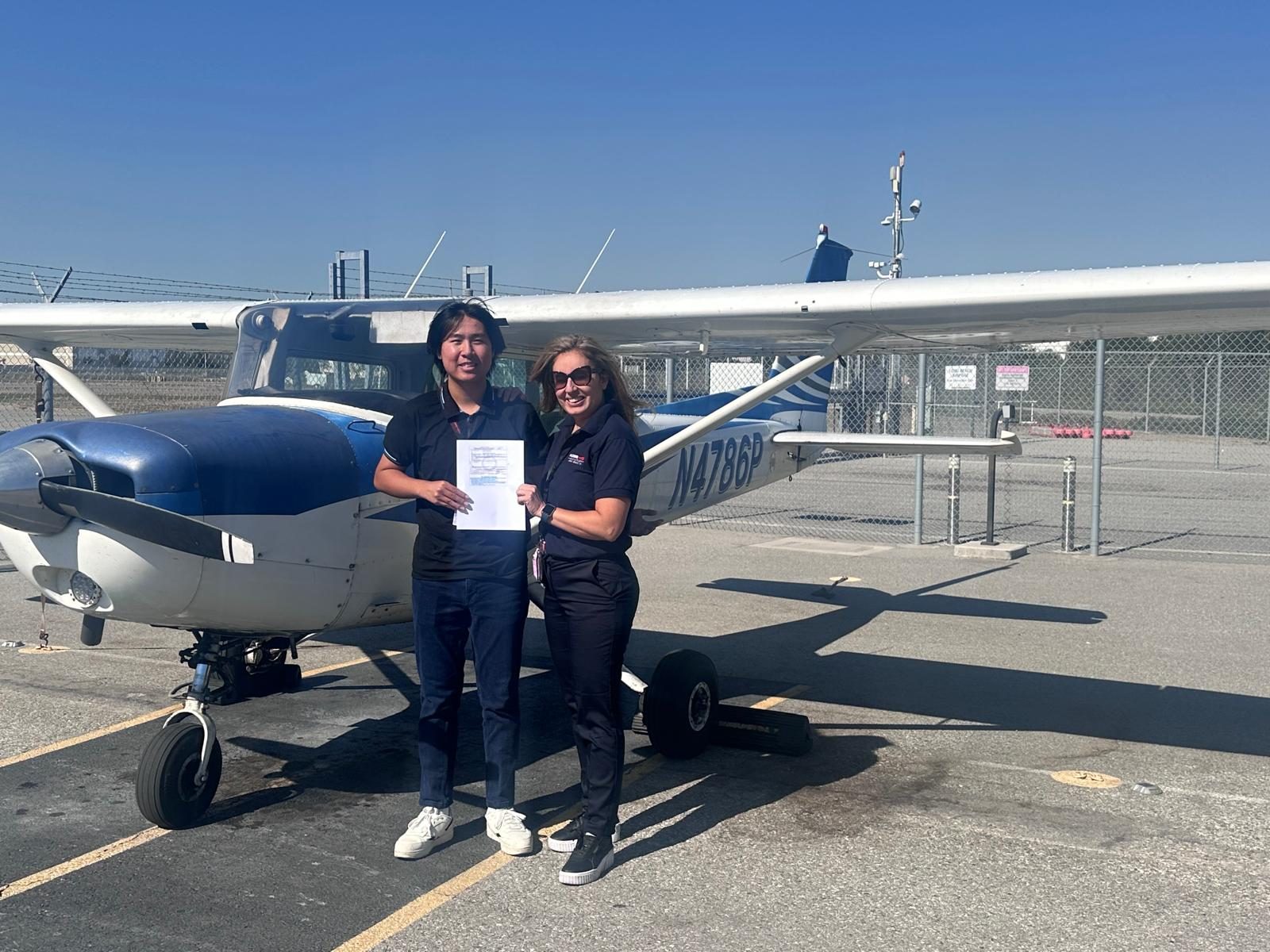 Aces High student milestone