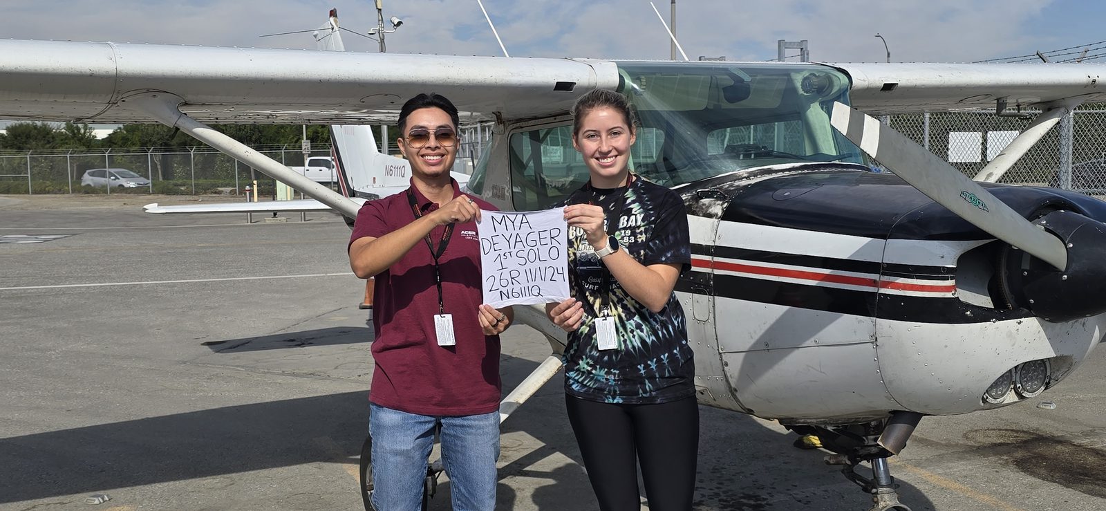 Aces High student milestone