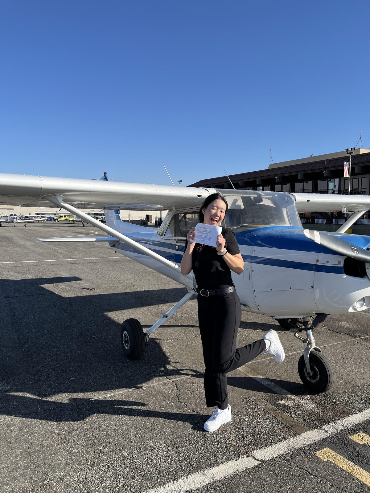 Aces High student milestone