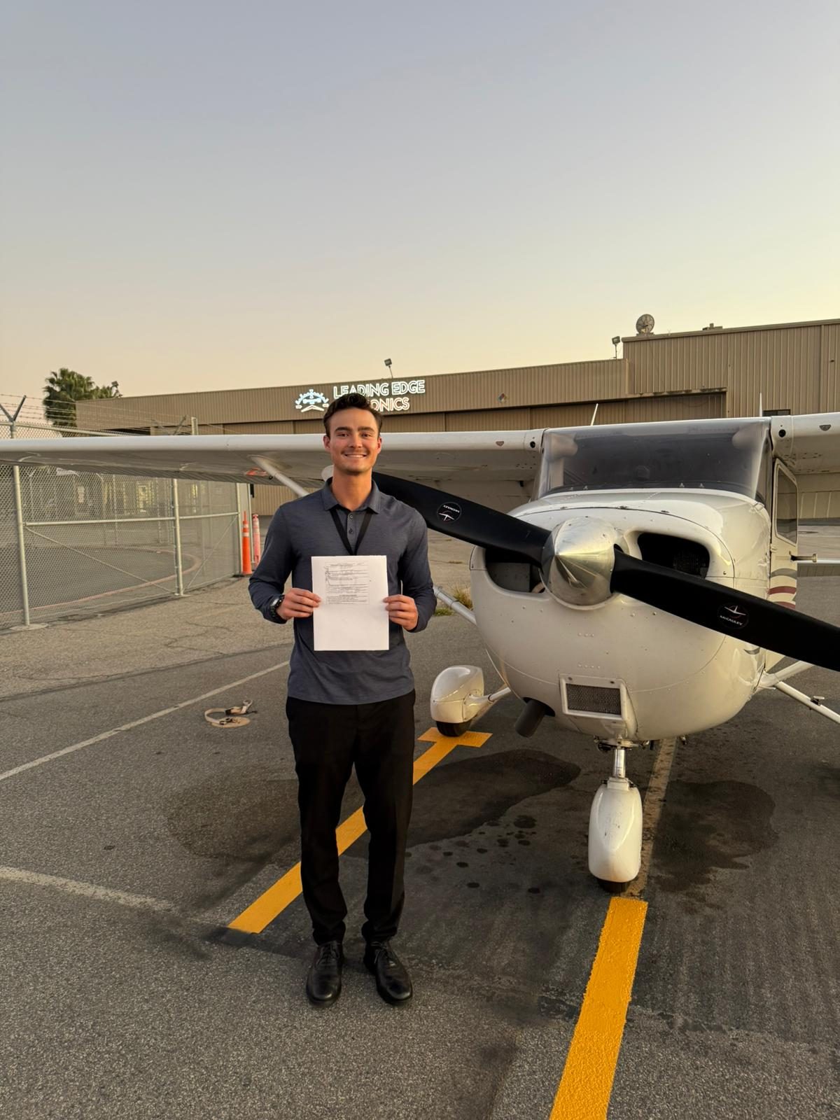 Aces High student milestone