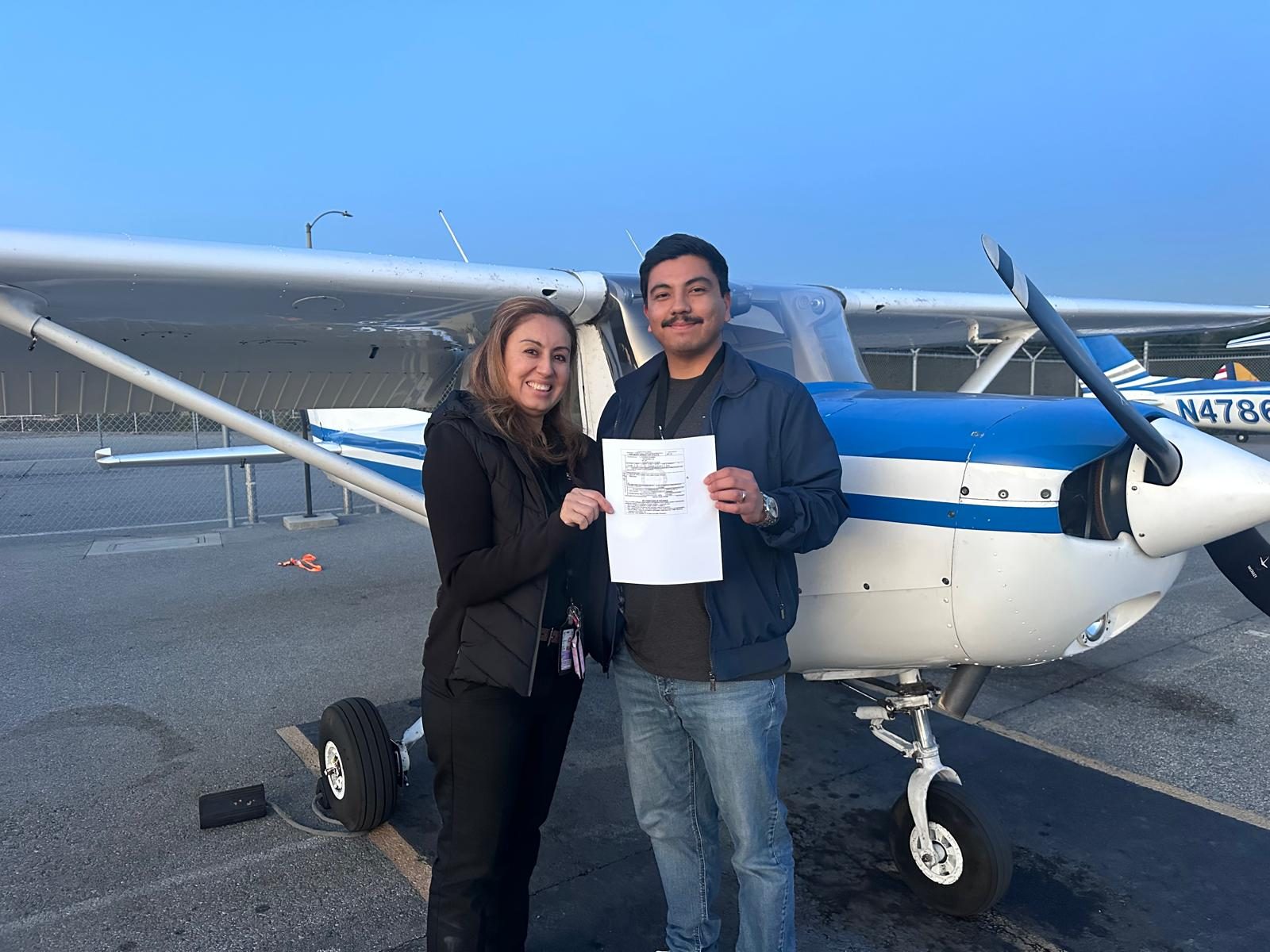 Aces High student milestone