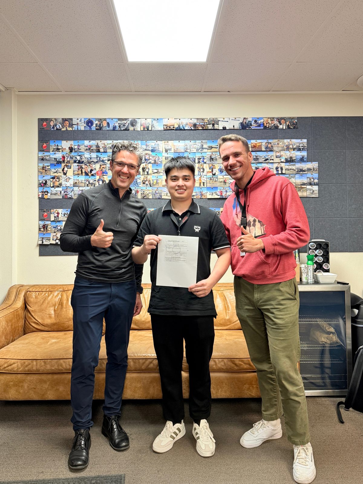 Aces High student milestone