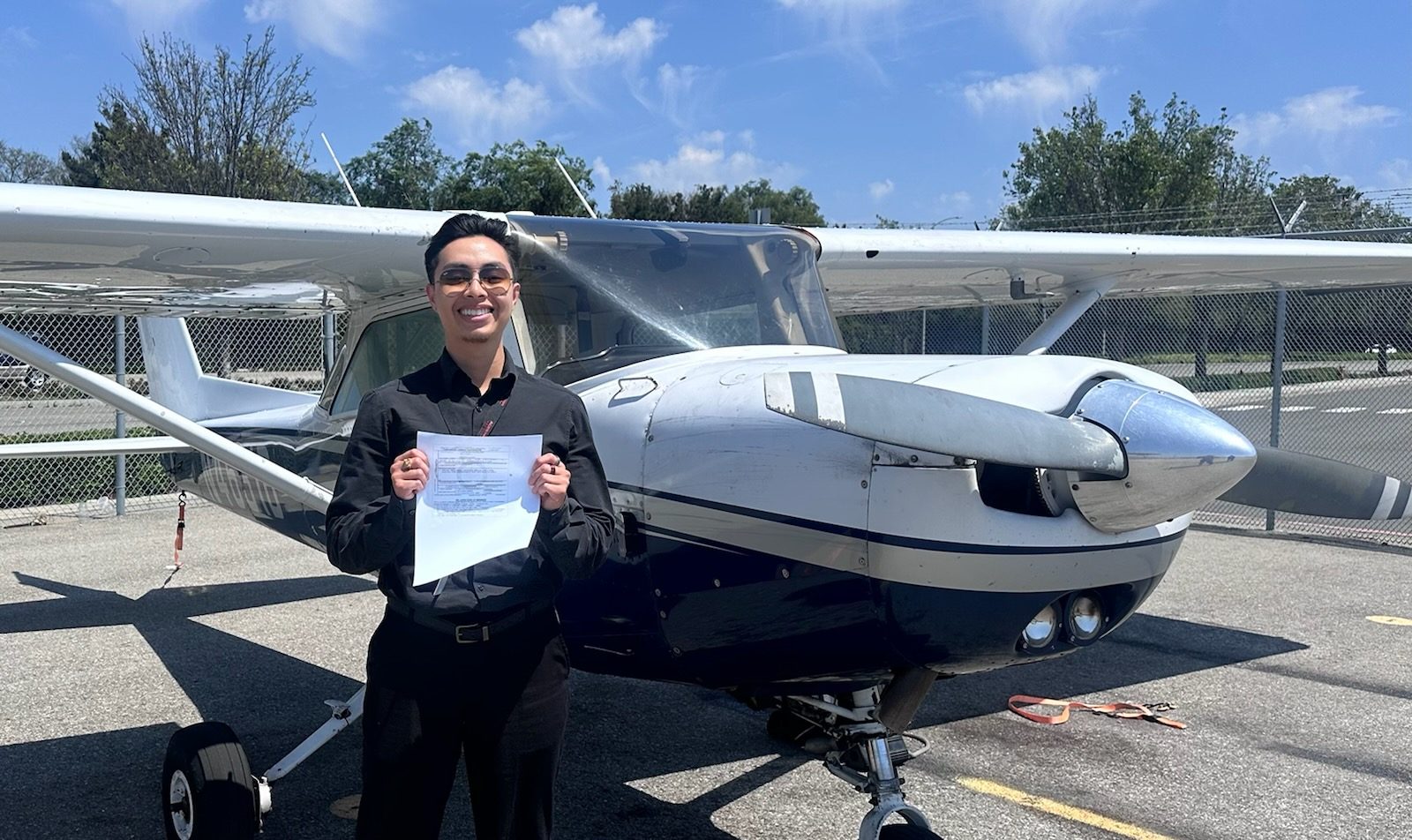 Aces High student milestone