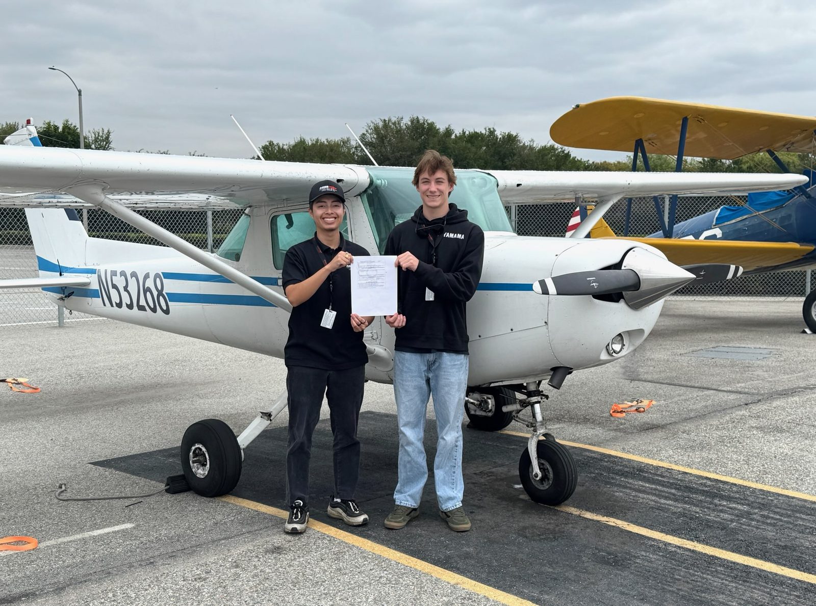 Aces High student milestone