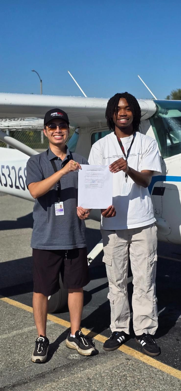 Aces High student milestone