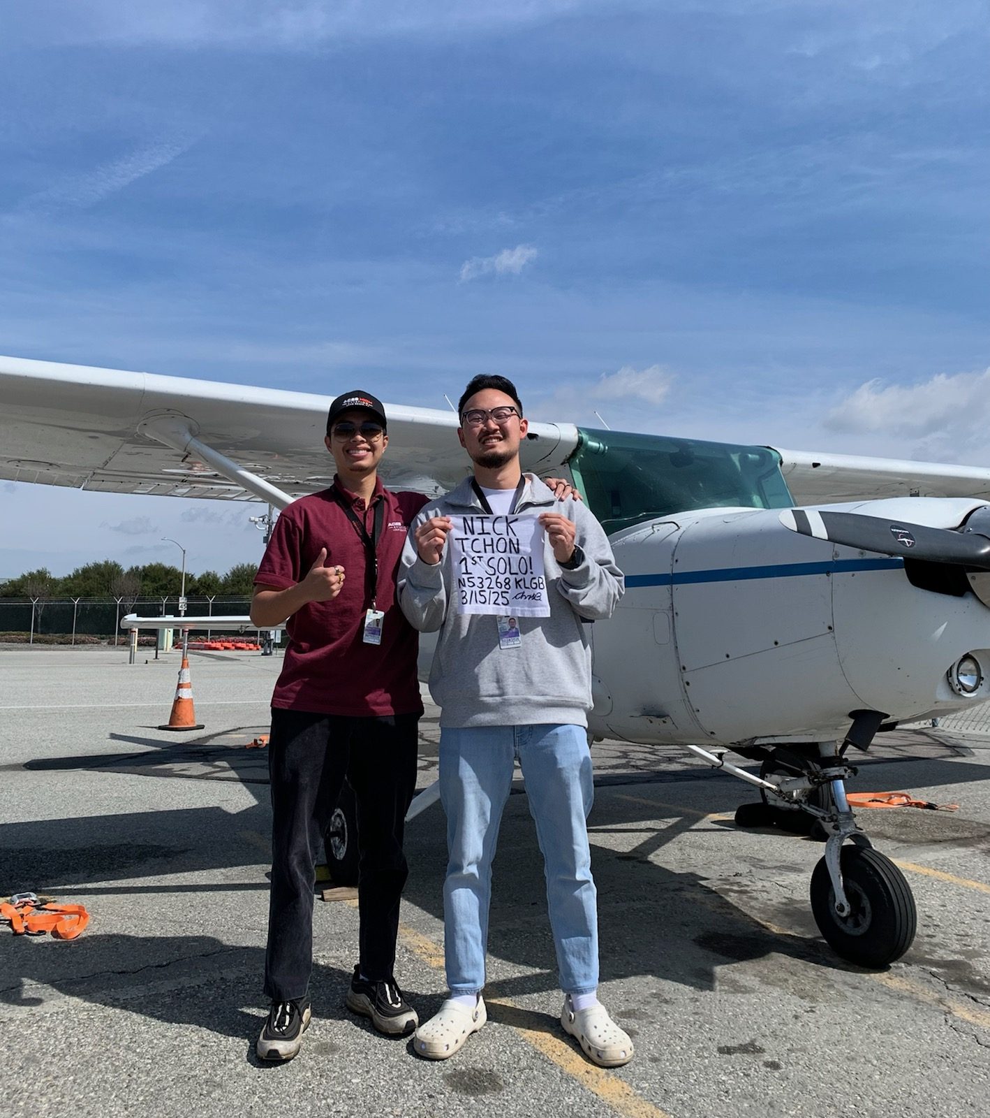 Aces High student milestone