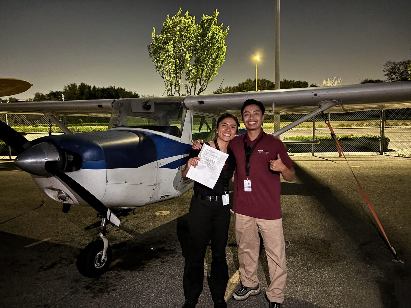 Aces High student milestone