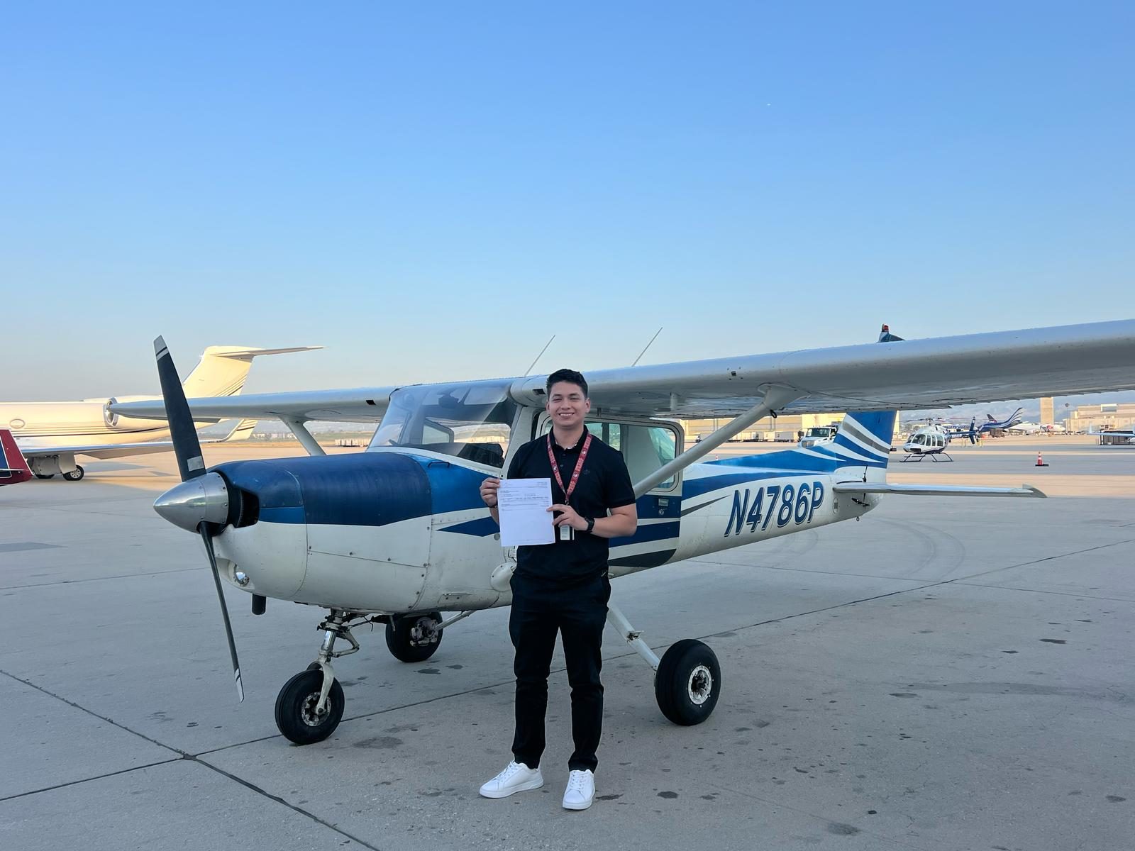 Aces High student milestone