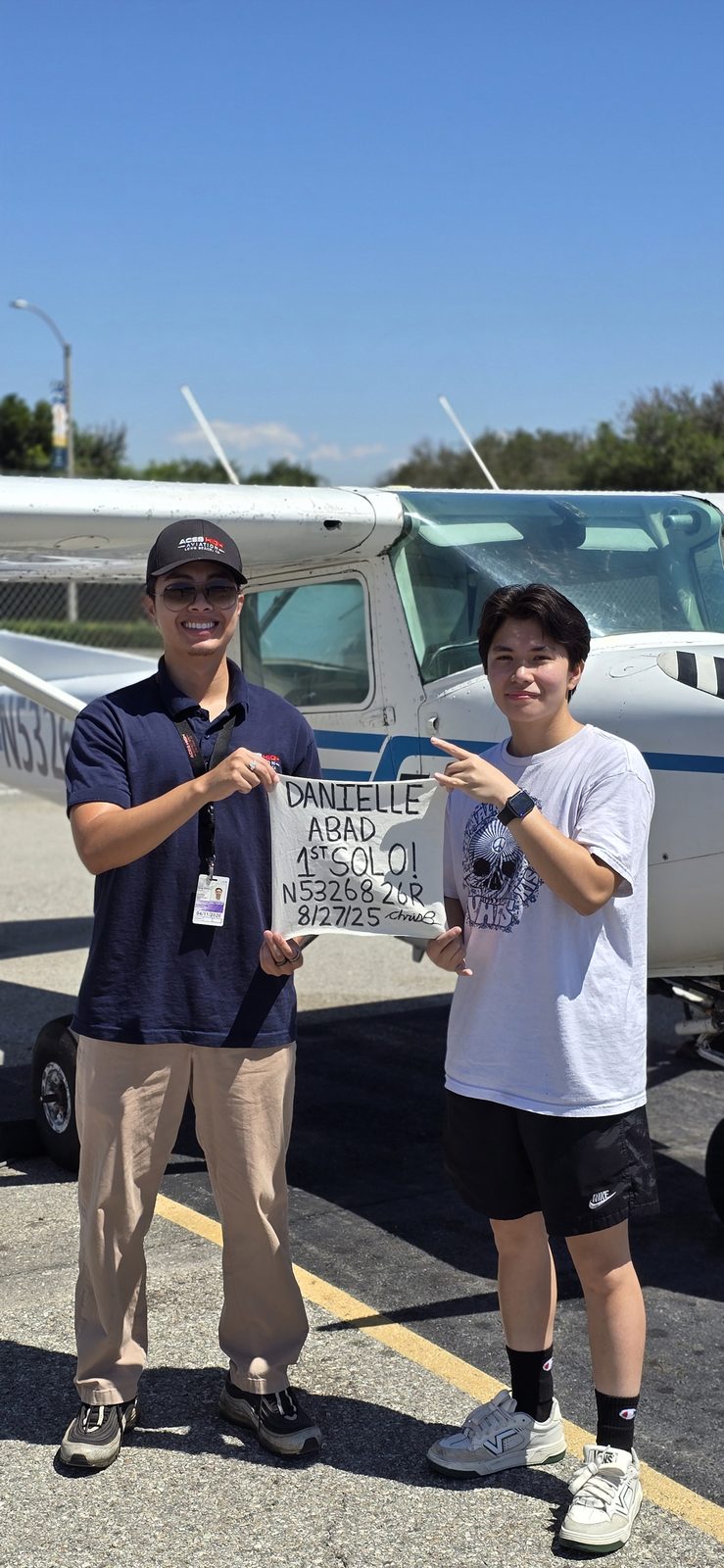 Aces High student milestone